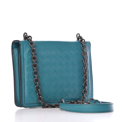 Bottega Veneta Nappa Intrecciato Small Runway Shoulder Bag Canard 3 of 9
