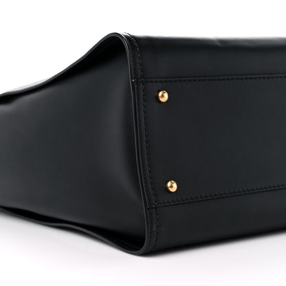 Chanel Calfskin Medium Deauville Tote Black 8 of 9