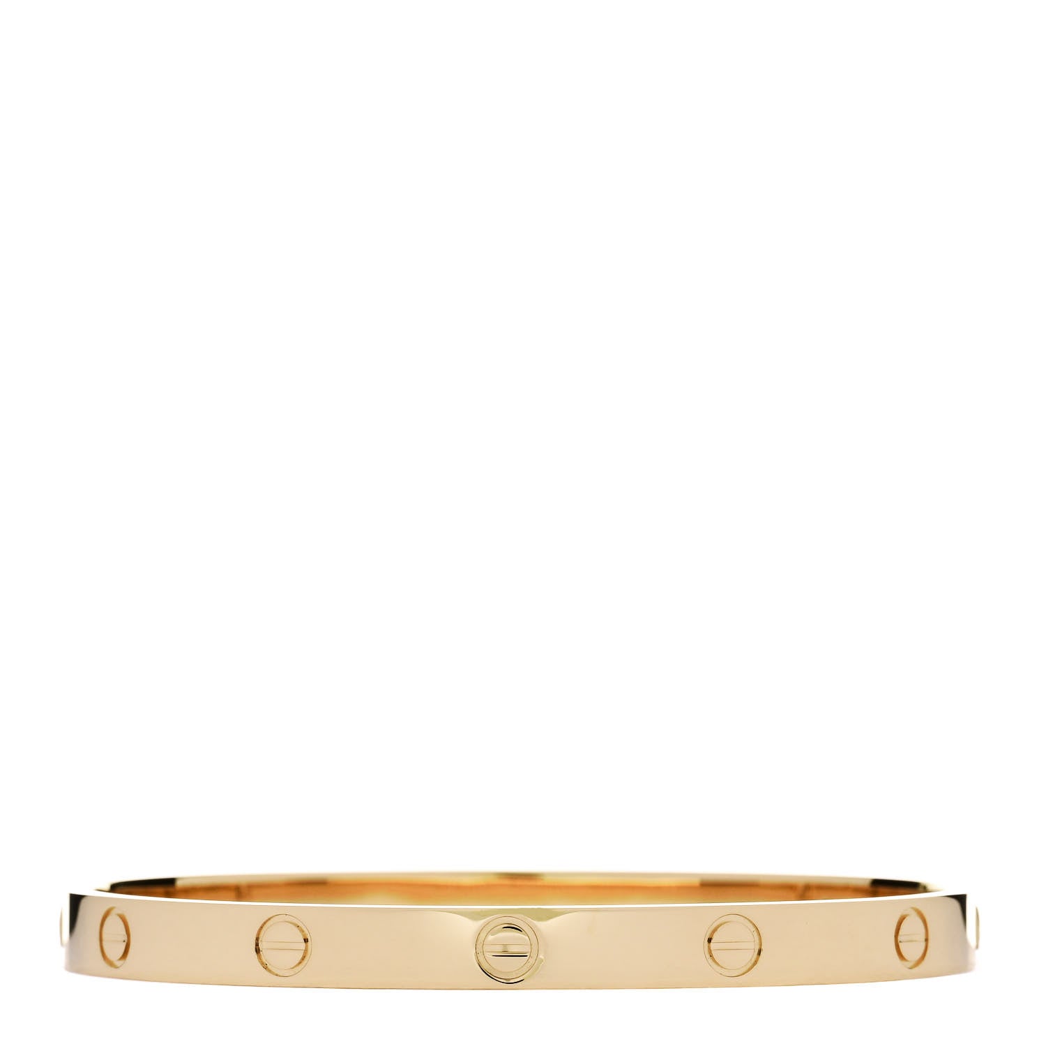Cartier 18K Yellow Gold LOVE Bracelet 19 2 of 9