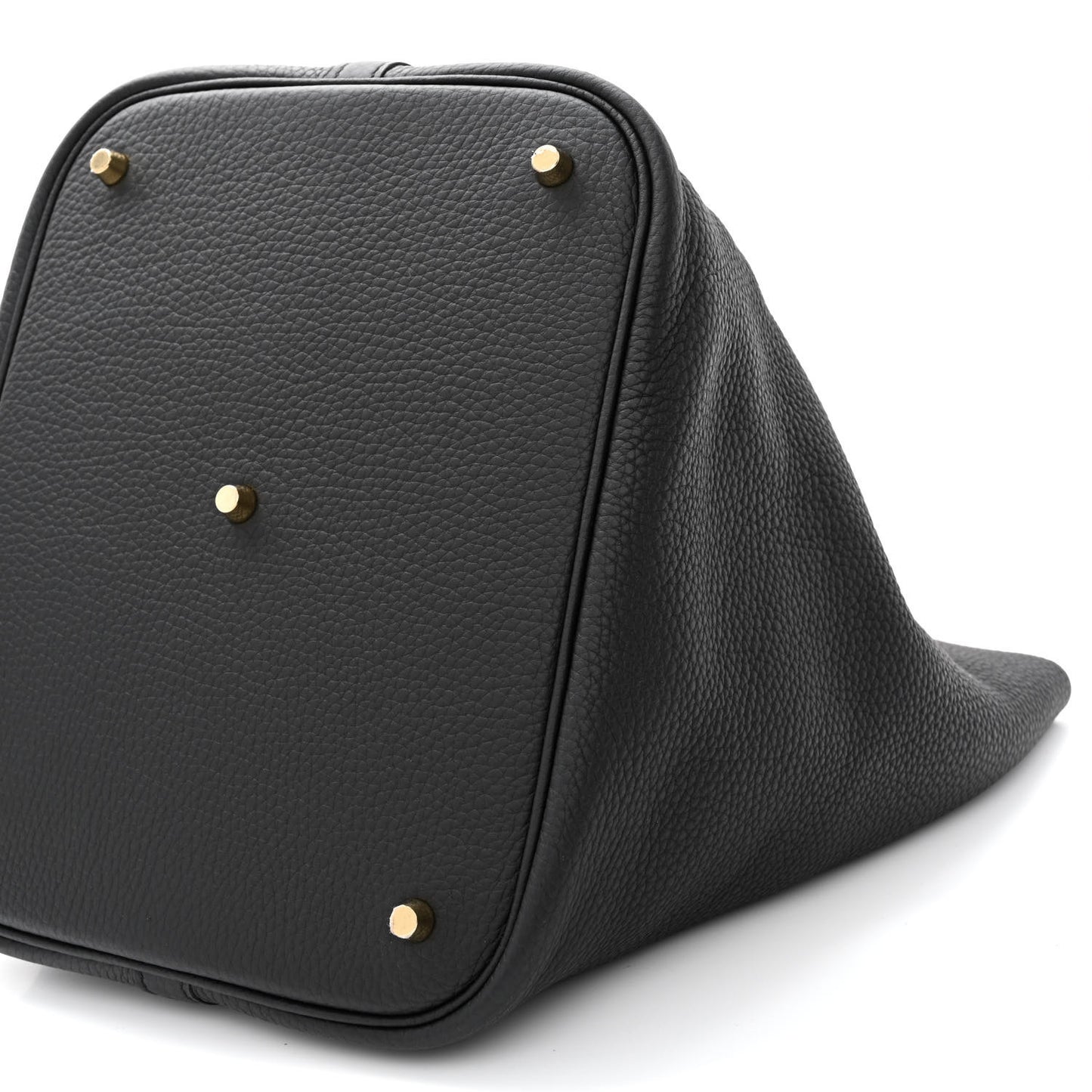 Taurillon Clemence Picotin Lock 26 GM Black