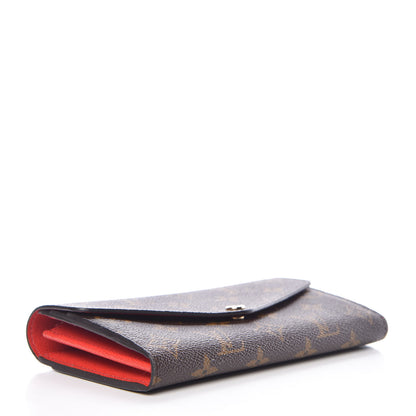Louis Vuitton Monogram Sarah Wallet NM Coquelicot 4 of 8