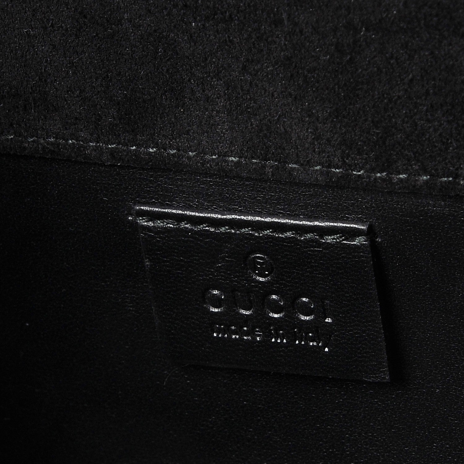 Gucci Patent Microguccissima Small Broadway Clutch Black 6 of 8