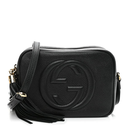 Gucci Pebbled Calfskin Small Soho Disco Bag Black 1 of 13