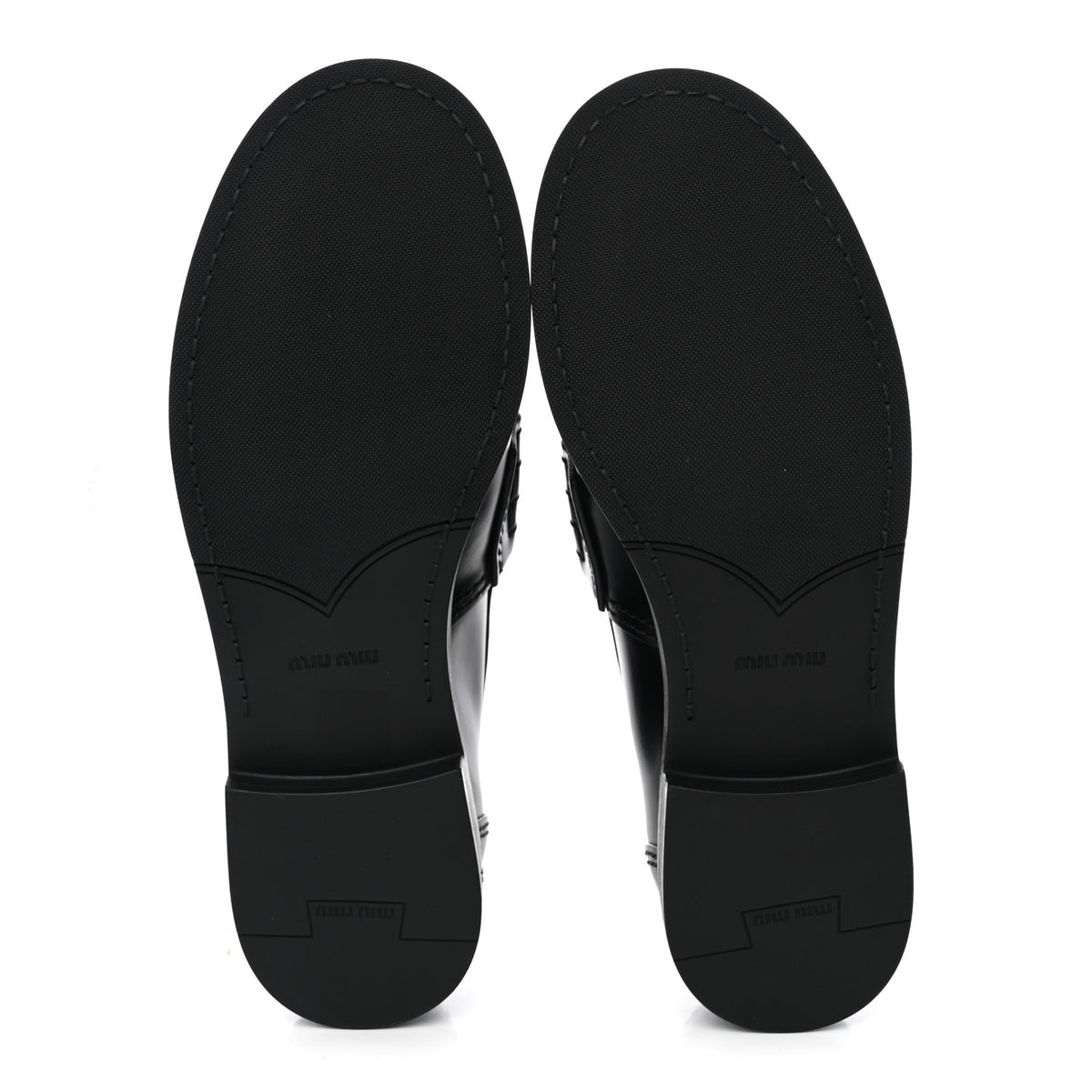 Spazzolato Penny Loafers 38 Black