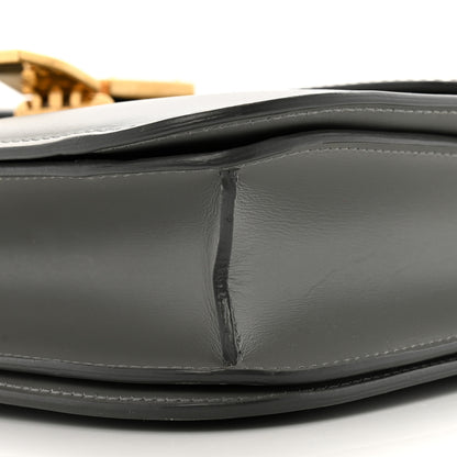 Celine Box Calfskin Medium Classic Box Flap Bag Zinc 10 of 15