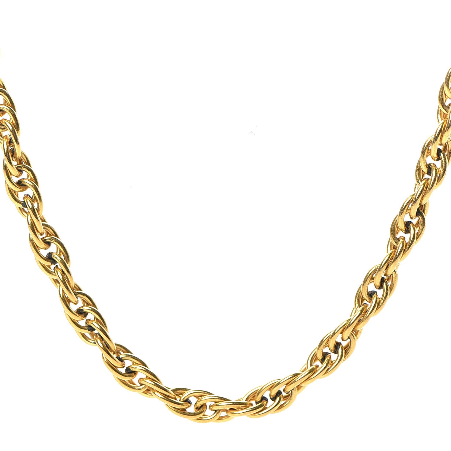 CC Chain Necklace Gold