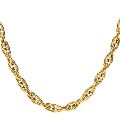 Chanel CC Chain Necklace Gold 3 of 6