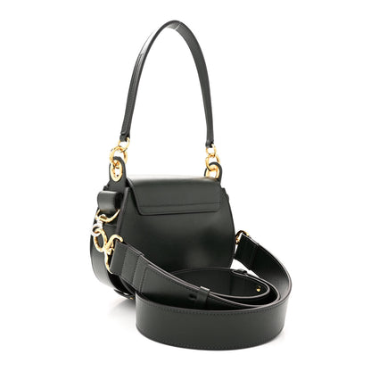 Chloe Calfskin Suede Small Tess Bag Deep Forest 3 of 12