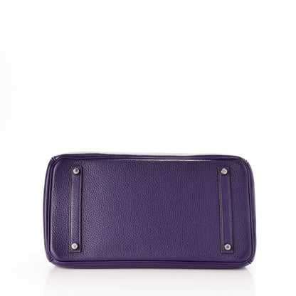 Hermes Togo Birkin 35 Iris 6 of 31