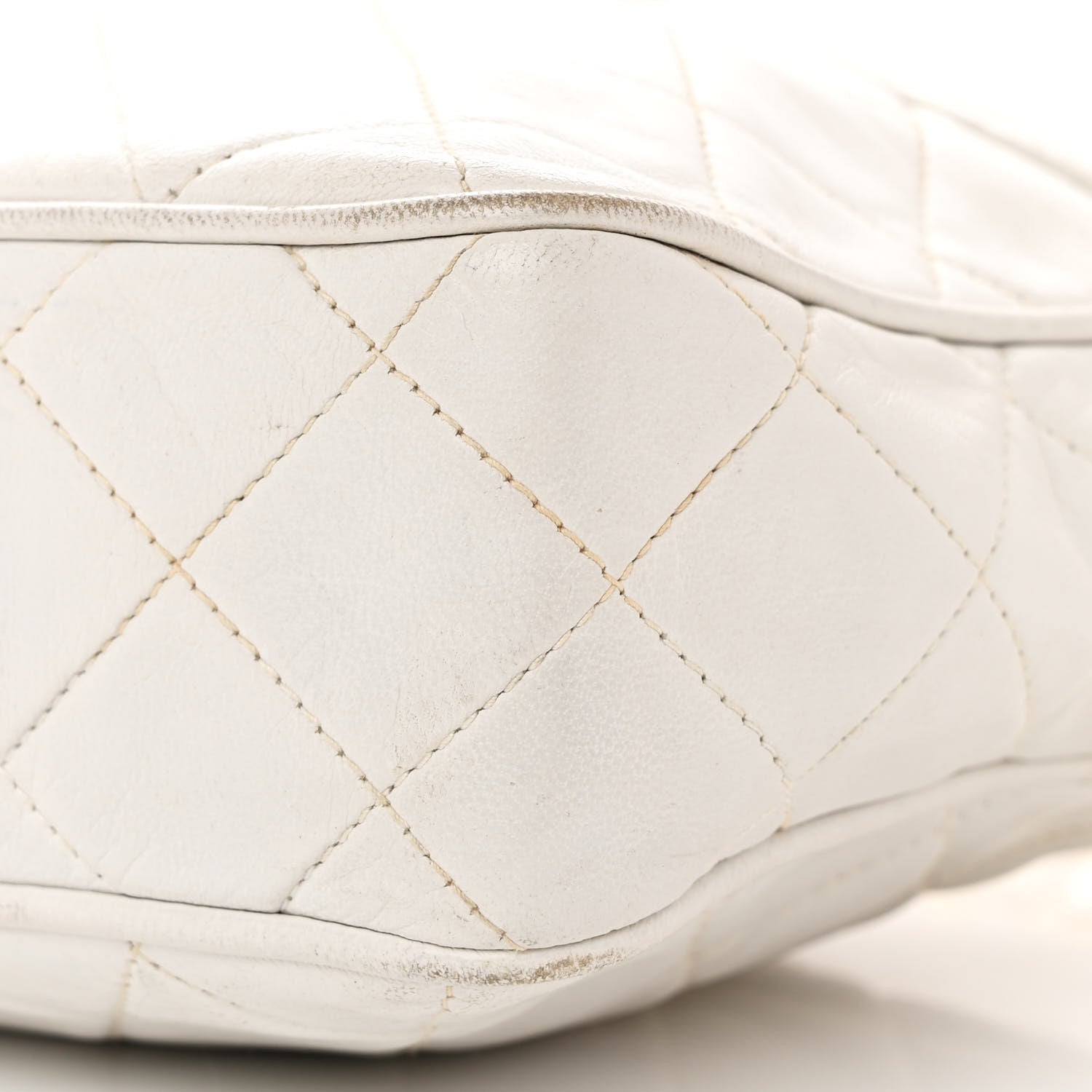 Chanel Lambskin Quilted Tassel Camera Case White 11 of 14
