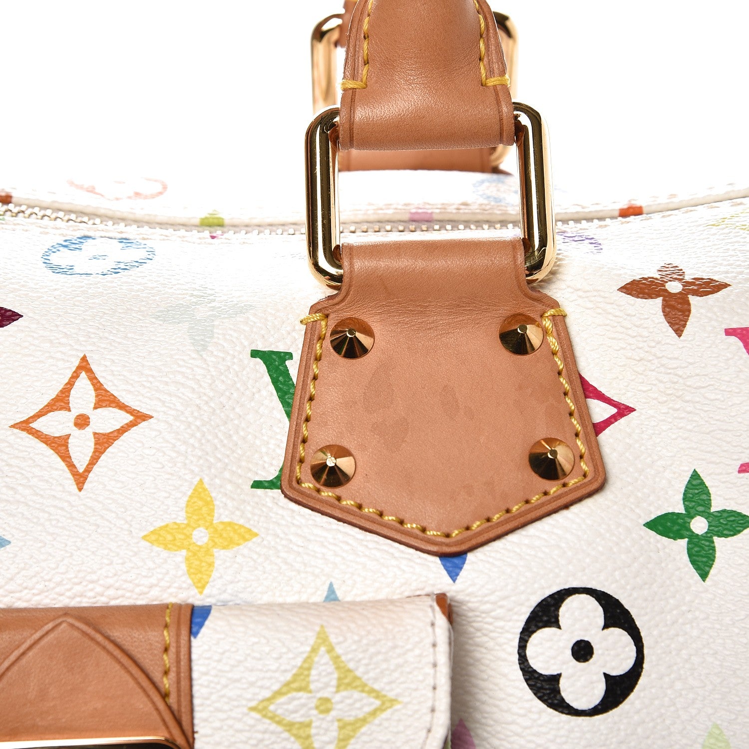 Louis Vuitton Monogram Multicolor Speedy 30 White 10 of 11