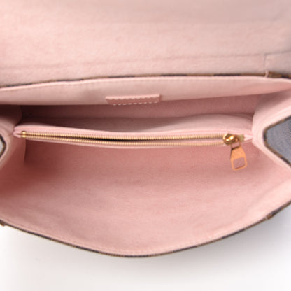 Louis Vuitton Damier Ebene Caissa Clutch Rose Ballerine 5 of 9