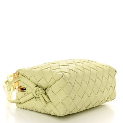 Bottega Veneta Nappa Intrecciato Mini Loop Camera Bag Lemon Washed 4 of 9