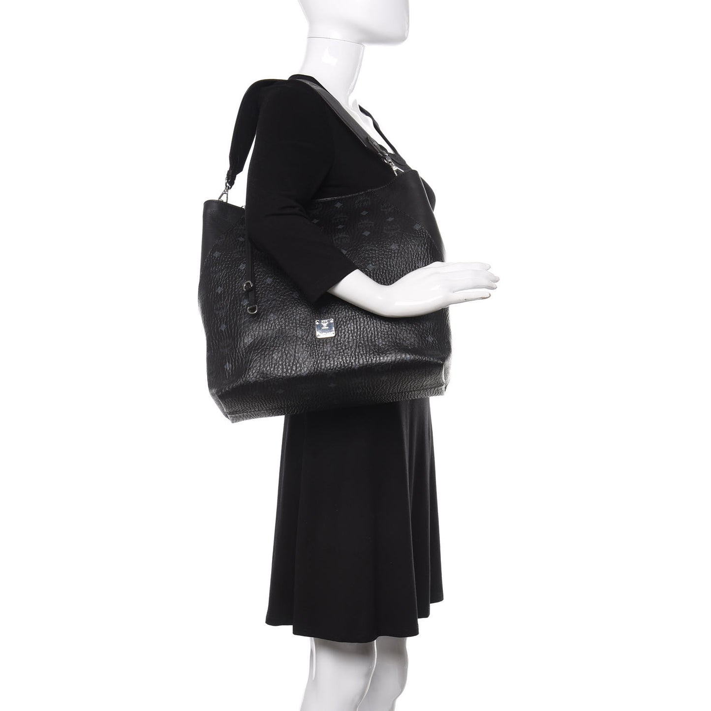 Visetos Large Klara Hobo Black