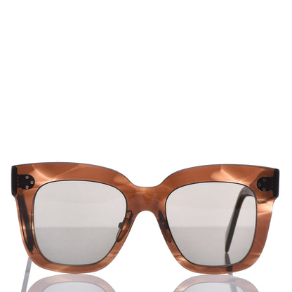 Celine Acetate Kim Sunglasses CL 41444/S Havana Brown 3 of 6