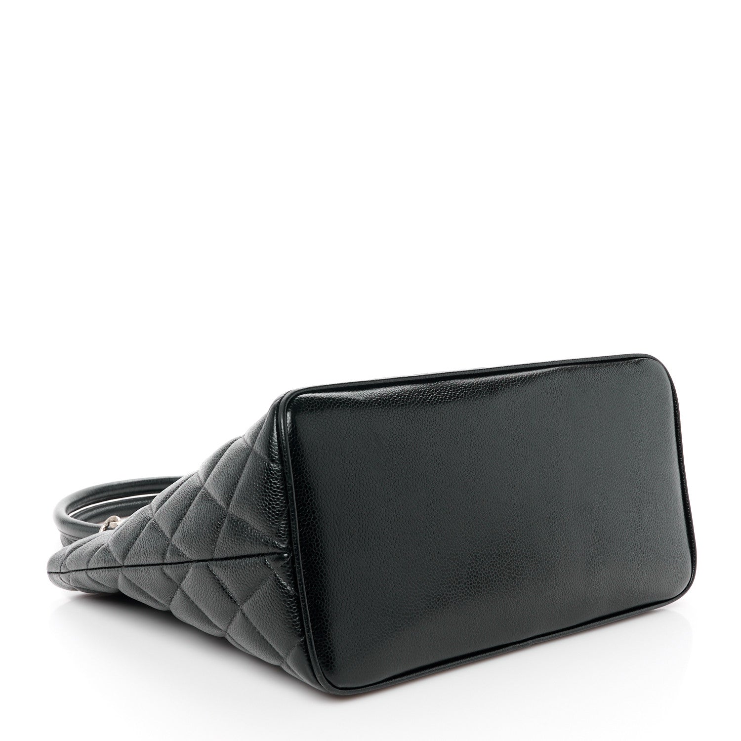 Chanel Caviar Quilted Medallion Tote Black 4 of 11