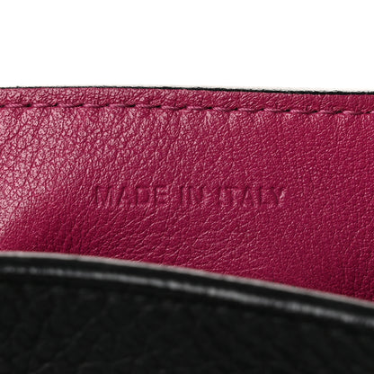 Christian Dior Bullcalf Medium Diorissimo Tote Black Rose Indien 7 of 11