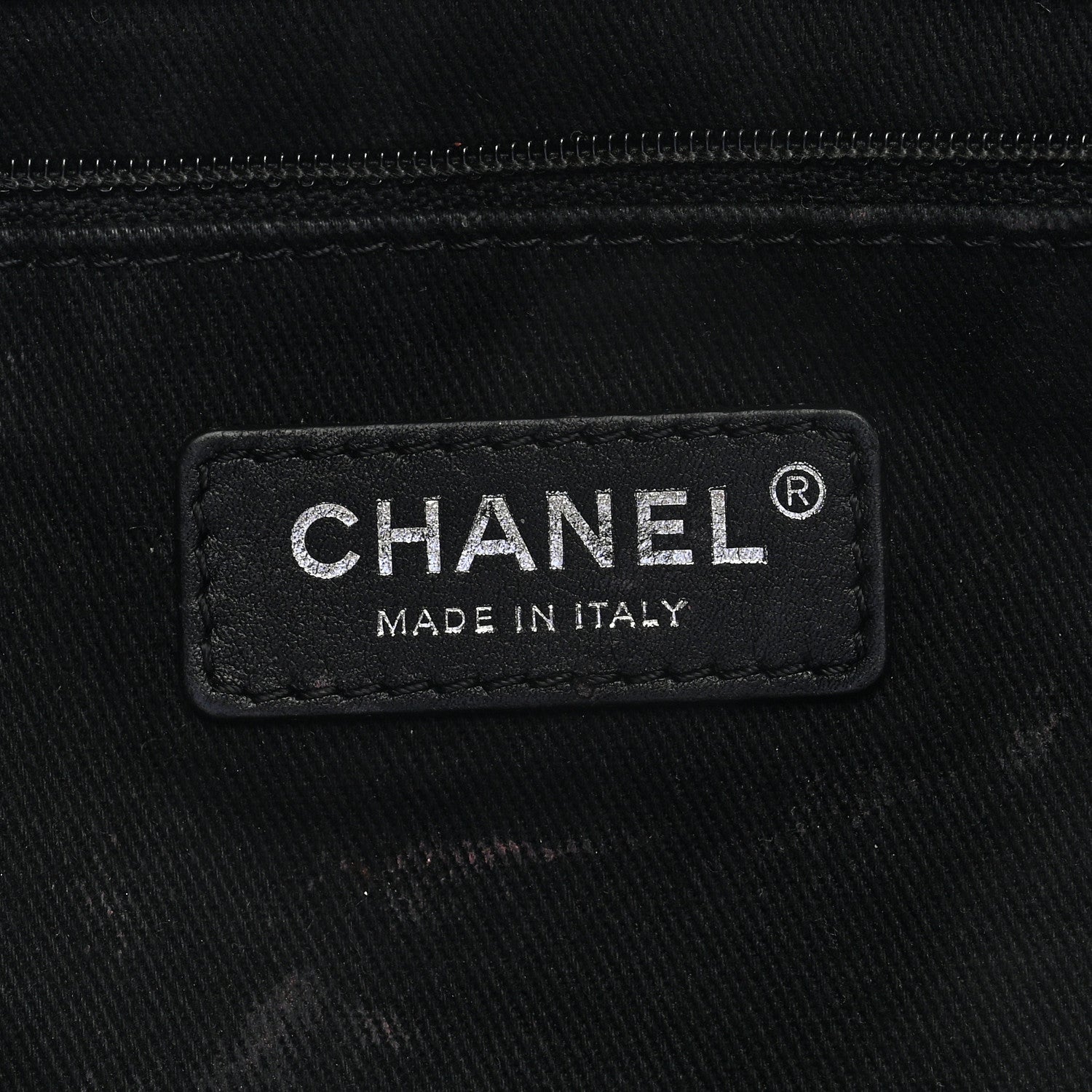 Chanel Mixed Fibers Small Deauville Tote Navy 6 of 11