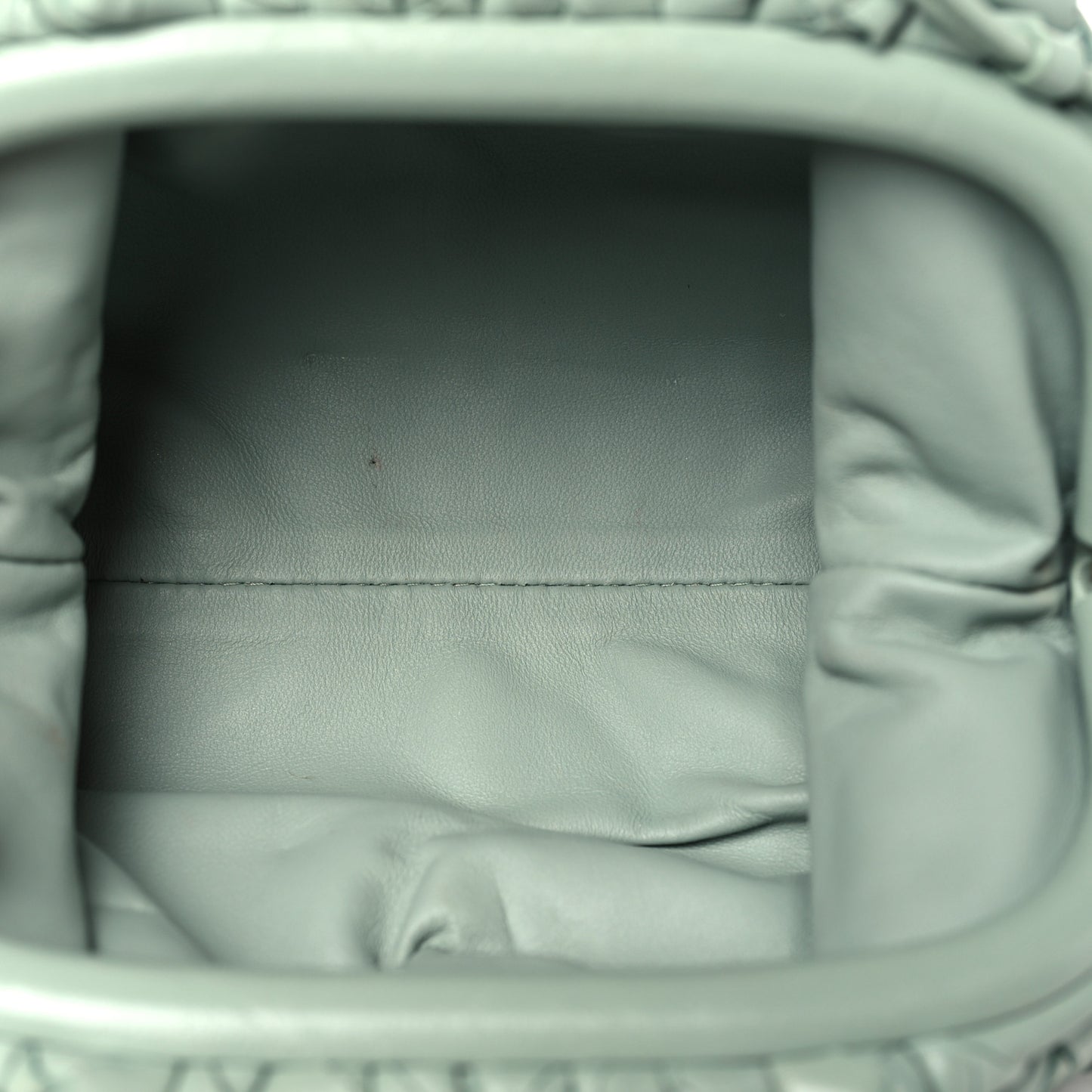 Nappa Intrecciato The Mini Pouch New Sauge