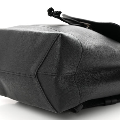 Louis Vuitton Calfskin Lockme Backpack Black 10 of 12