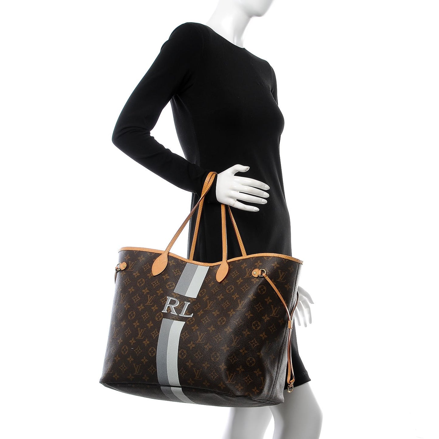 Monogram My LV Heritage Neverfull GM Gris White