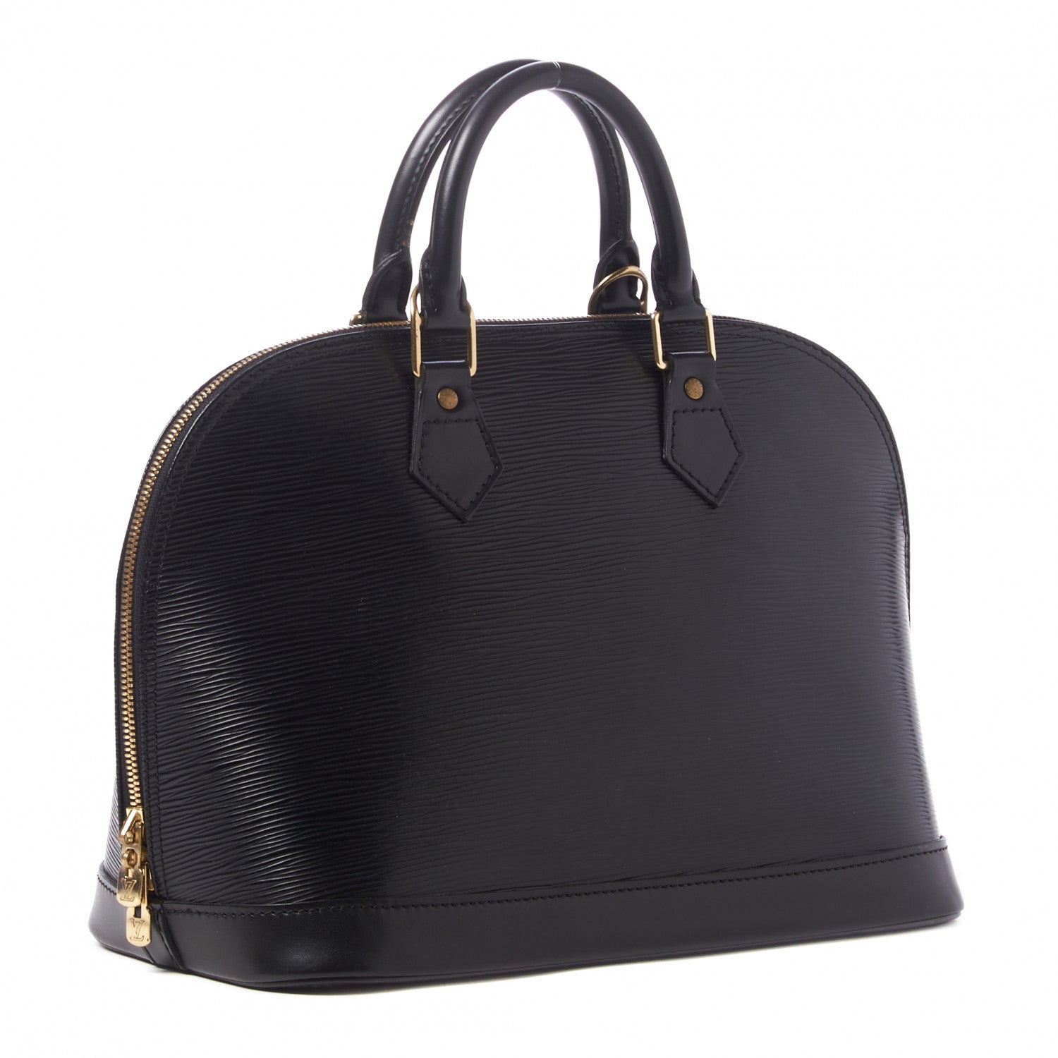 Louis Vuitton Epi Alma PM Black 3 of 9