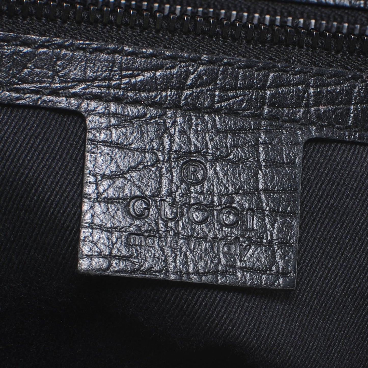 Monogram GG Small Bamboo Bullet Black