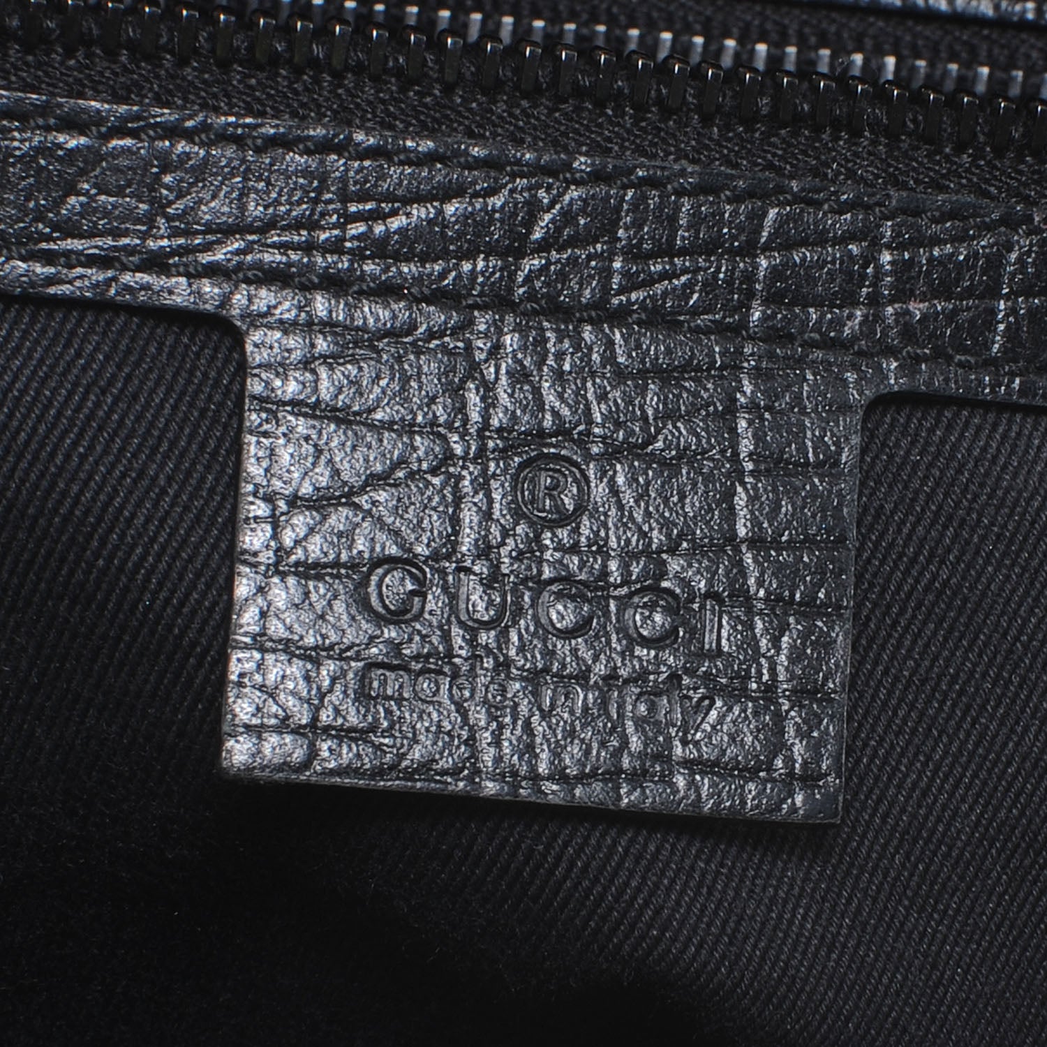 Gucci Monogram GG Small Bamboo Bullet Black 6 of 7