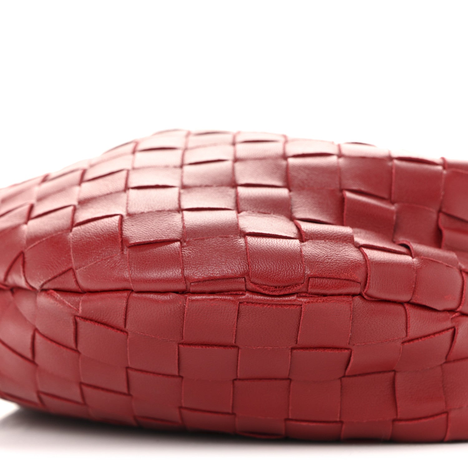 Bottega Veneta Nappa Intrecciato Mini Jodie Dark Red 10 of 11