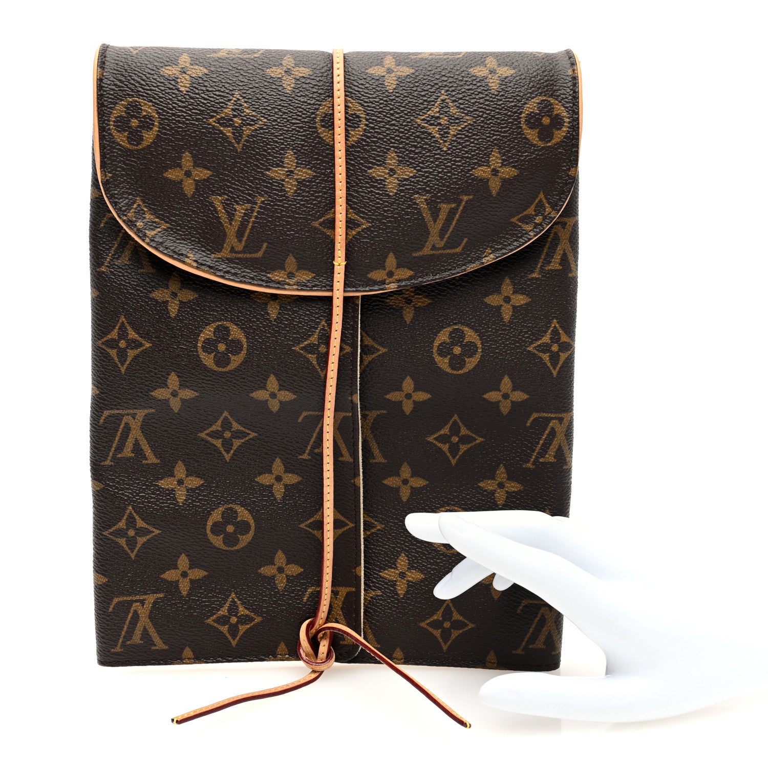 Louis Vuitton Monogram Jewelry Roll Pouch 2 of 6
