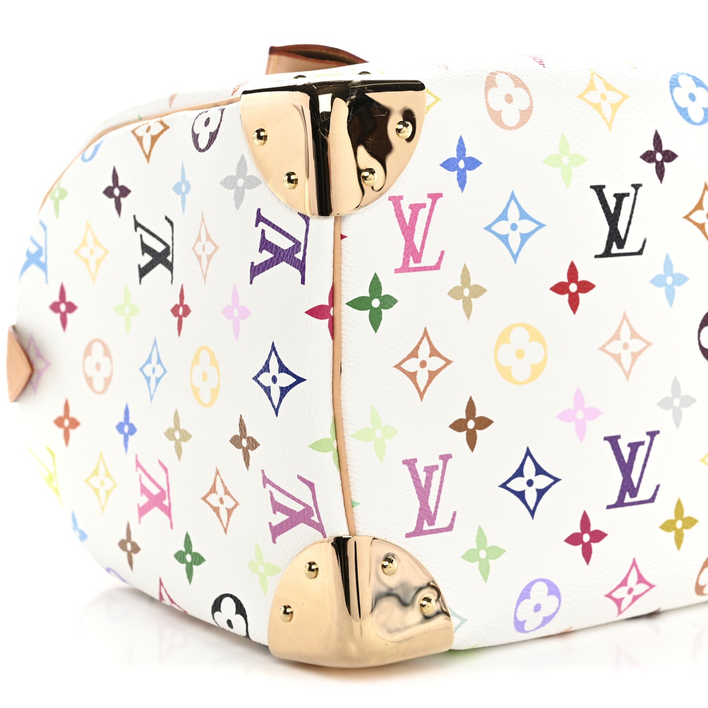 Monogram Multicolor Speedy 30 White