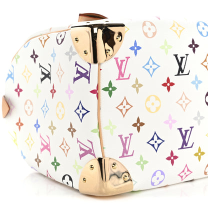 Louis Vuitton Monogram Multicolor Speedy 30 White 8 of 9