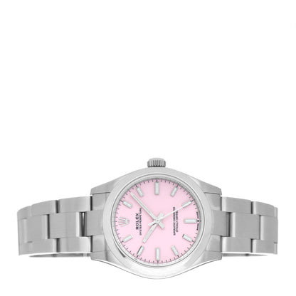 Rolex Stainless Steel 31mm Oyster Perpetual Watch Candy Pink 277200 2 of 5