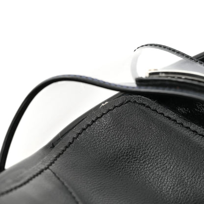 Prada Plexiglass Vernice Metal Triangle Logo 65mm Slide Sandals 36.5 Black 9 of 9