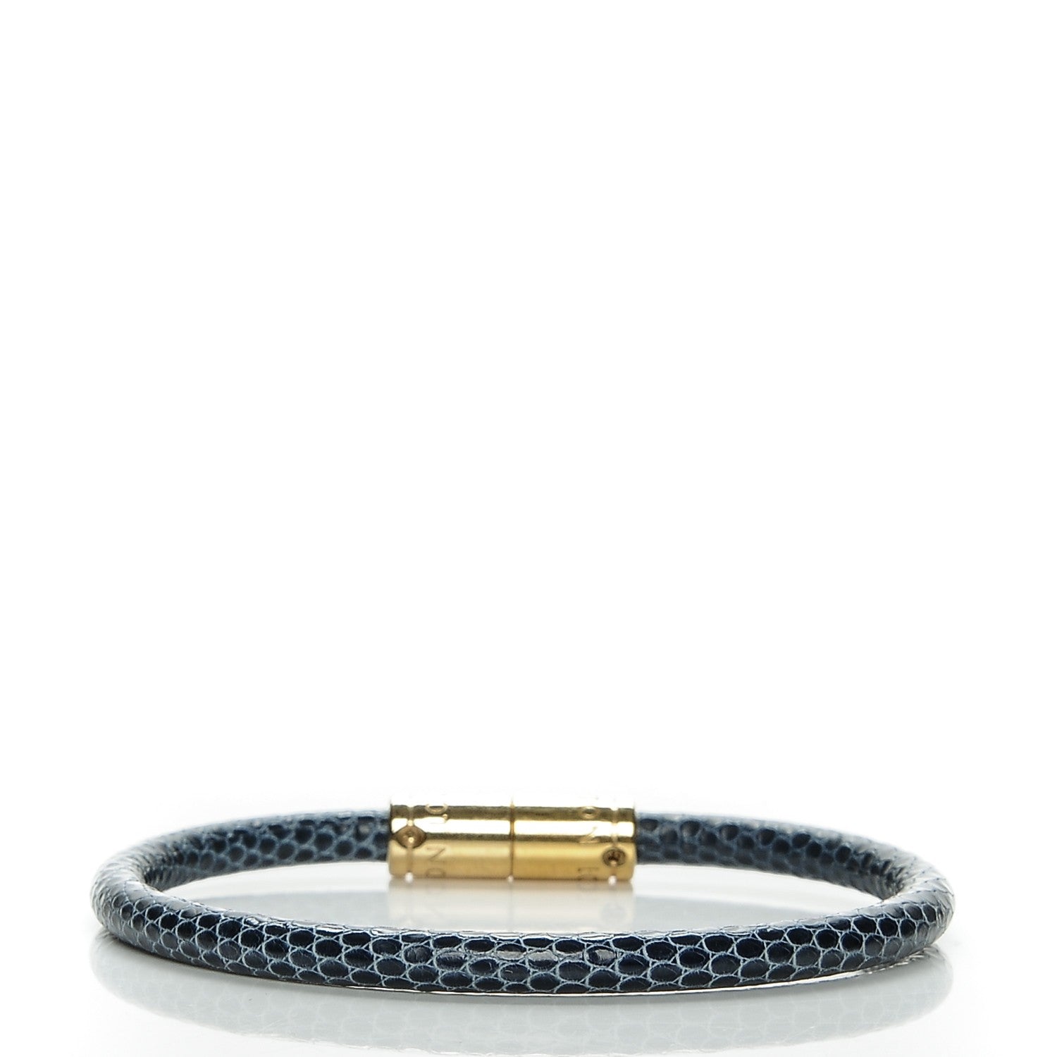 Louis Vuitton Lizard Keep It Bracelet 19 Safran 3 of 4