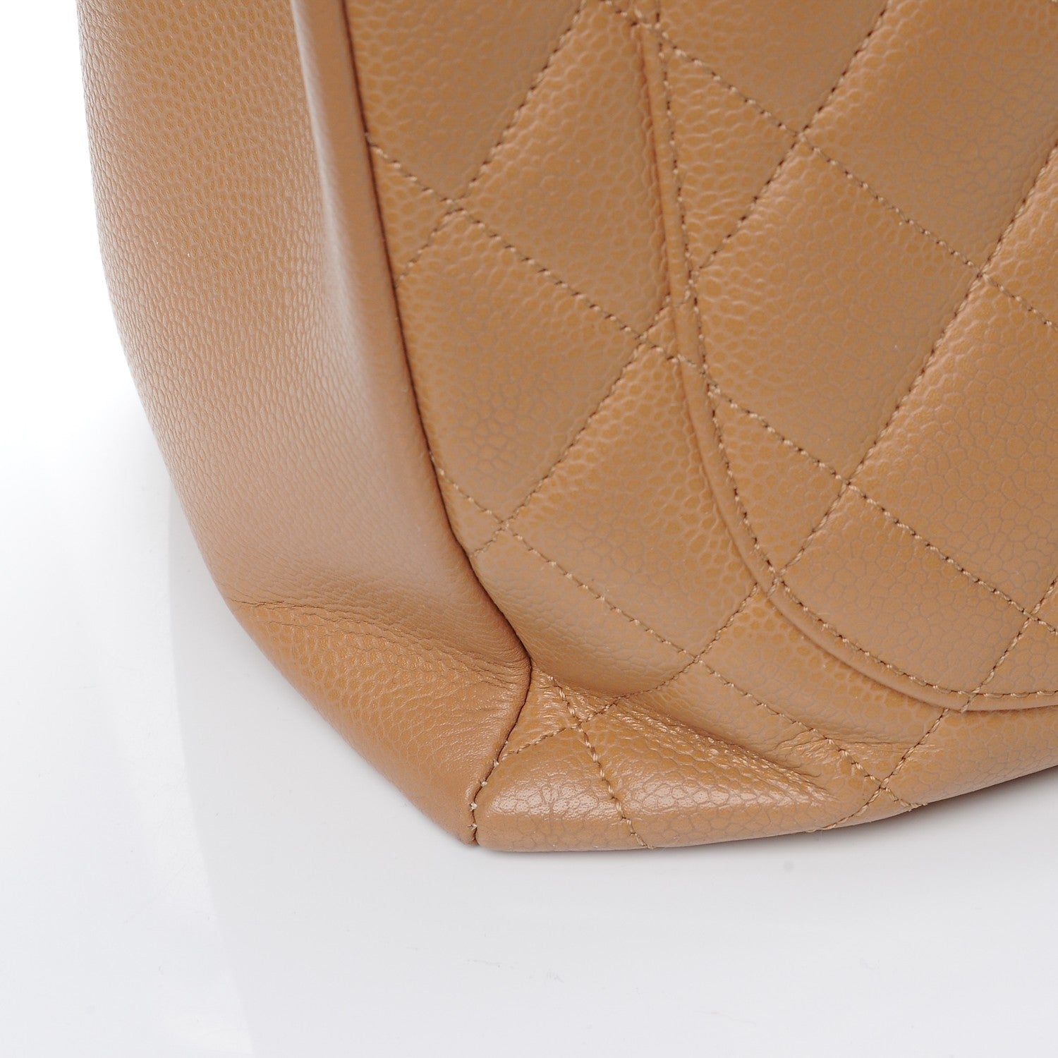 Chanel Caviar Quilted Grand Shopping Tote GST Beige 8 of 16