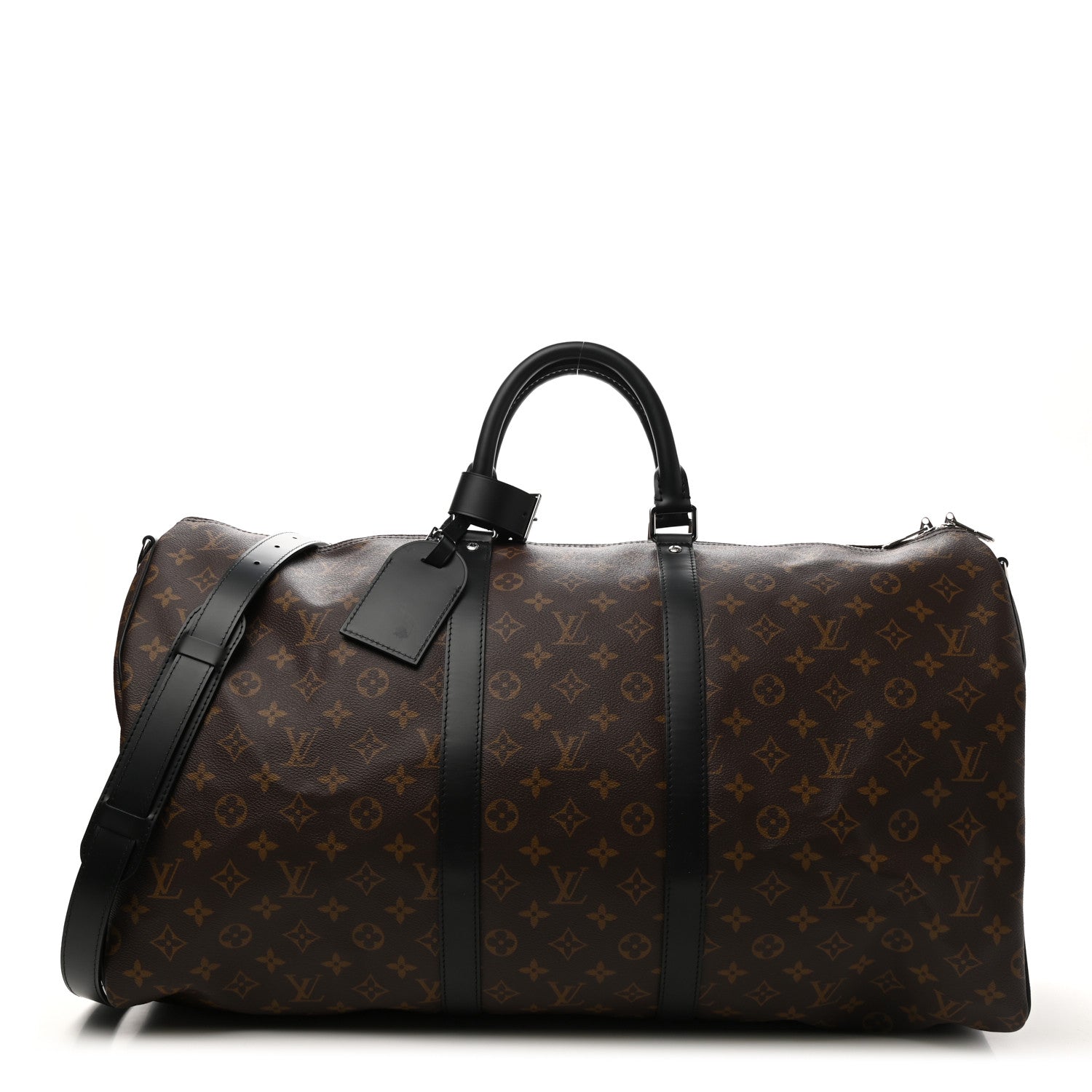 Louis Vuitton Monogram Macassar Keepall Bandouliere 55 1 of 10