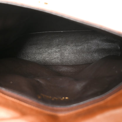 Chanel Lambskin Quilted CC Tassel Shoulder Bag Brown 5 of 10