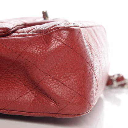 Chanel Caviar Quilted Medium Double Flap Red 11 of 17