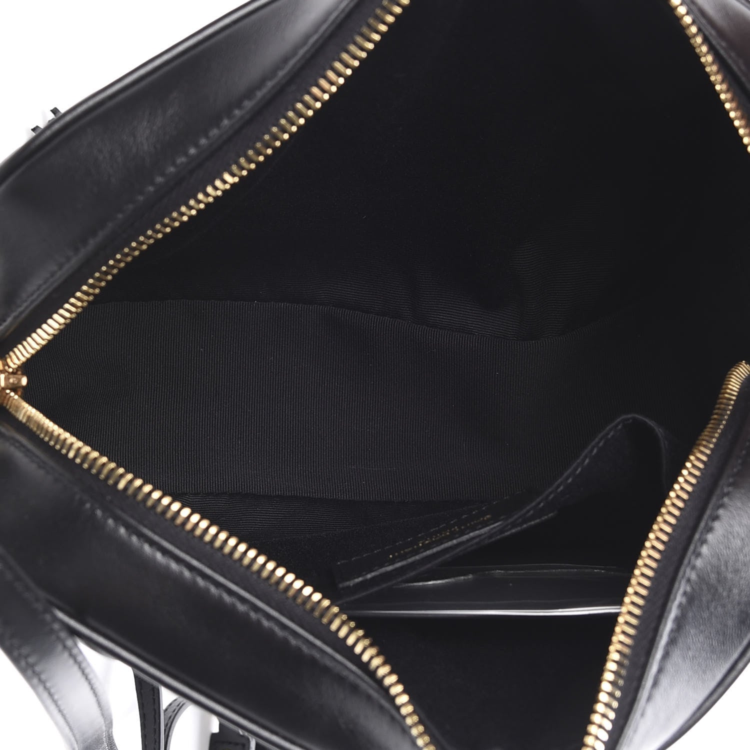 Saint Laurent Calfskin Matelasse Monogram Lou Camera Bag Black 4 of 9