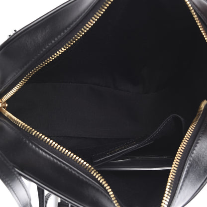 Saint Laurent Calfskin Matelasse Monogram Lou Camera Bag Black 4 of 9