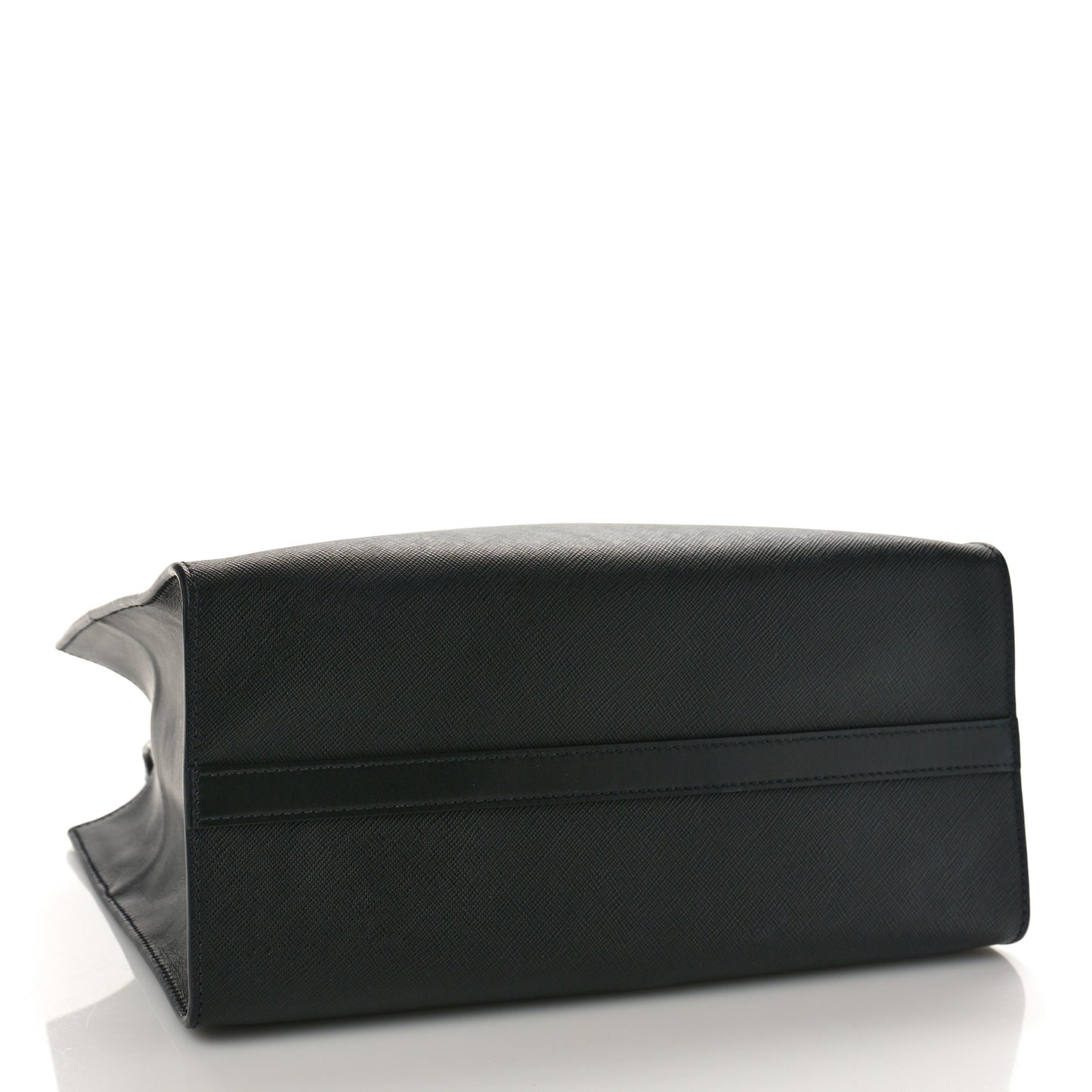 Saffiano Soft Calfskin Tote Black