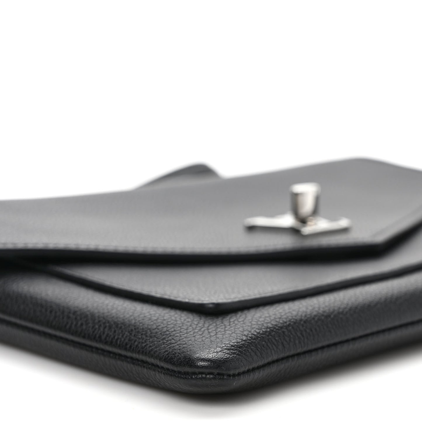 Soft Calfskin My Lockme Pochette Black