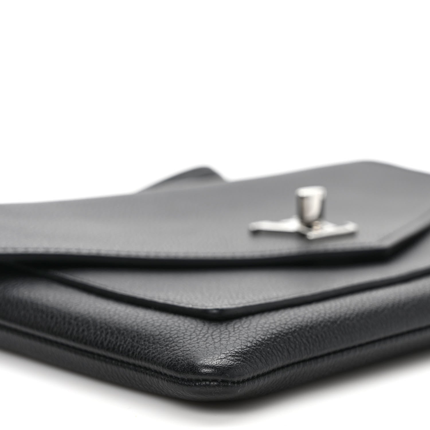 Louis Vuitton Soft Calfskin My Lockme Pochette Black 7 of 9
