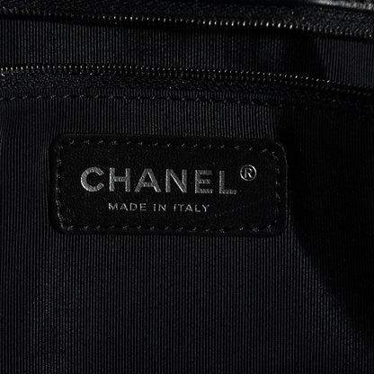 Chanel Calfskin Cerf Executive Shopper Tote Black 6 of 7