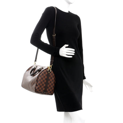 Louis Vuitton Damier Ebene Speedy Bandouliere 30 2 of 11