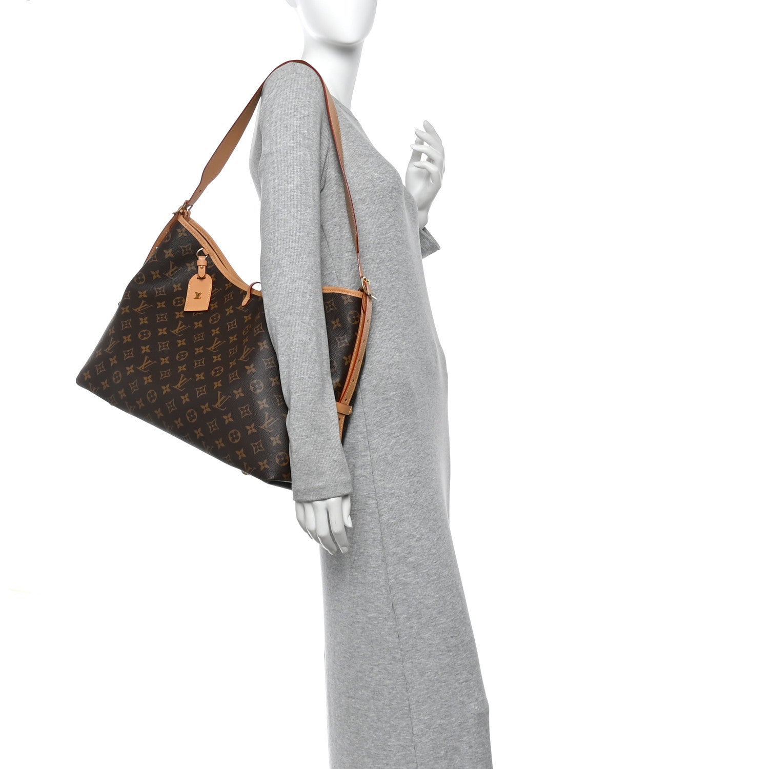 Louis Vuitton Monogram CarryAll MM 2 of 11