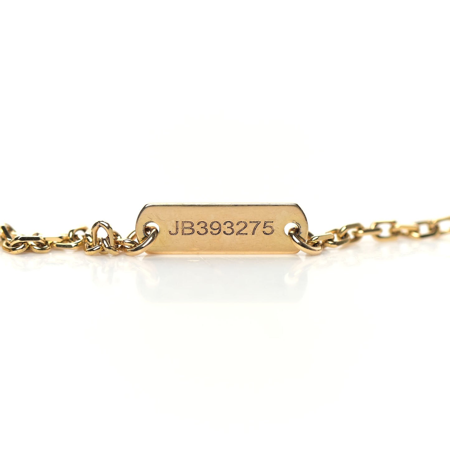 18K Yellow Gold Black Onyx Vintage Alhambra Pendant Necklace