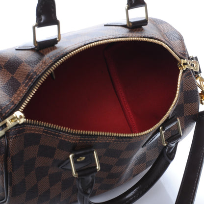 Louis Vuitton Damier Ebene Speedy Bandouliere 25 6 of 10
