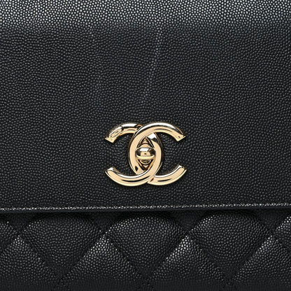 Chanel Caviar Quilted Large Business Affinity Flap Black 9 of 11